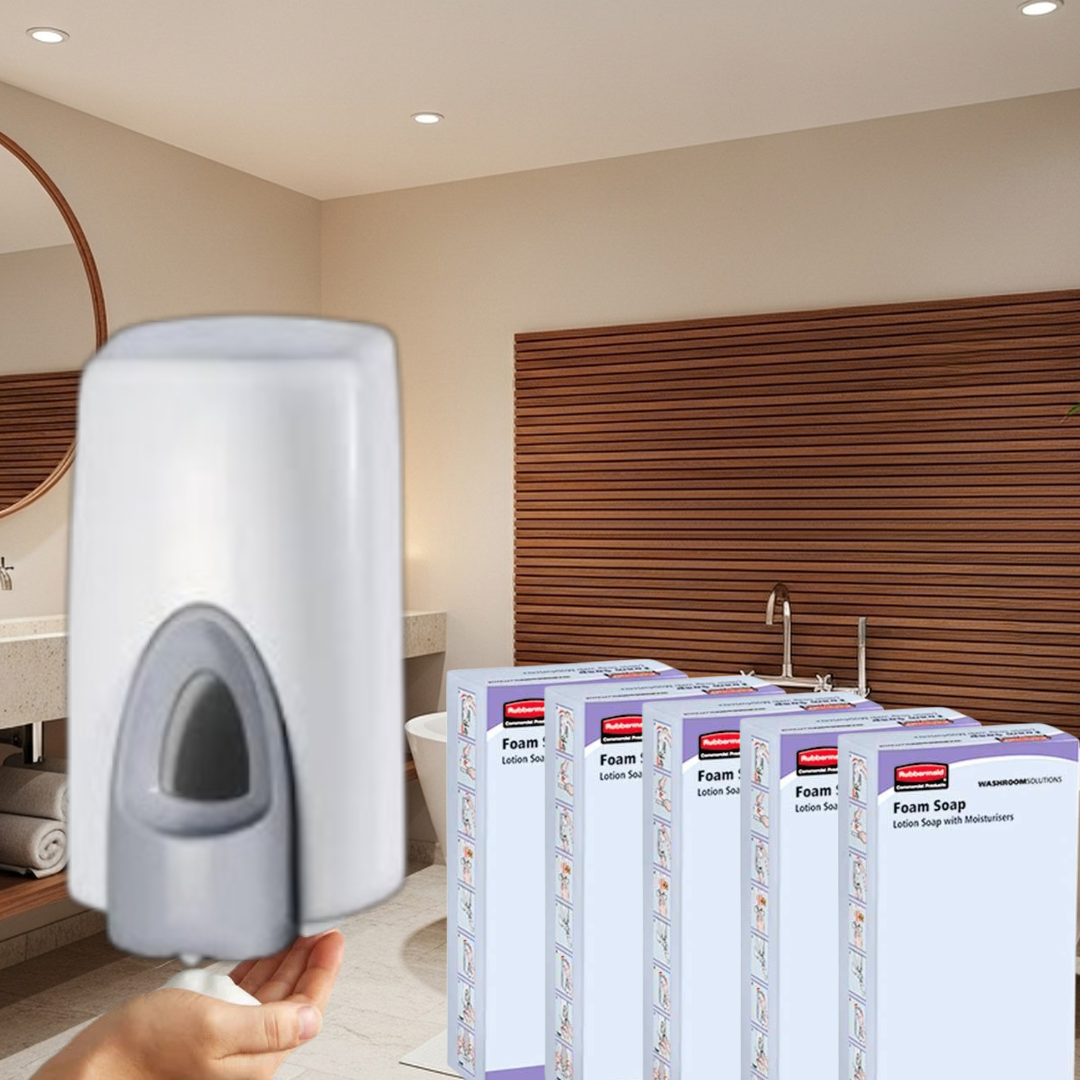 Lote 3 espuma Foam Soap + dosificador regalo