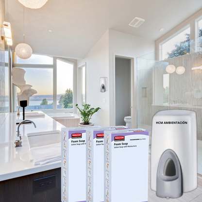 Lote 3 espuma Foam Soap + dosificador regalo