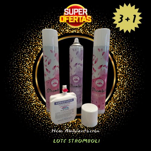 Lote 3 Stromboli + 1 concentrado de regalo