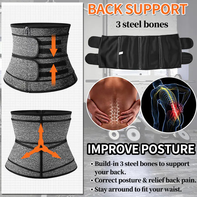 Cinturón Reductor  con Soporte Lumbar